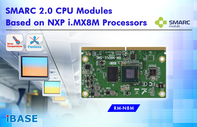 RM-N8M Series Wide-Temperature SMARC™ 2.0 Module