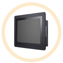 MPPC1201PC  EN50155 Certified  Fanless Railway Panel PC