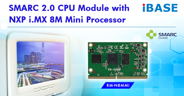 SMARC 2.0 CPU Module with NXP i.MX 8M Mini Processor