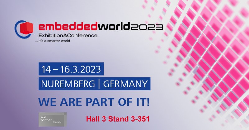 IBASE invites you to Embedded World 2023 - Register your ticket now!