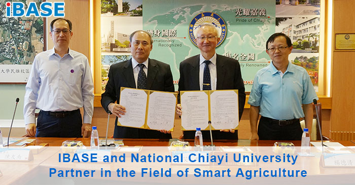 IBASE and National Chiayi University Partner in the Field of Smart Agriculture