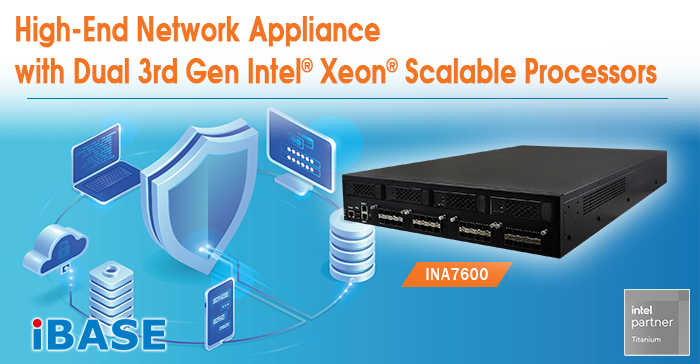 High-End Network Appliance with Dual 3rd Gen Intel® Xeon® Scalable Processors