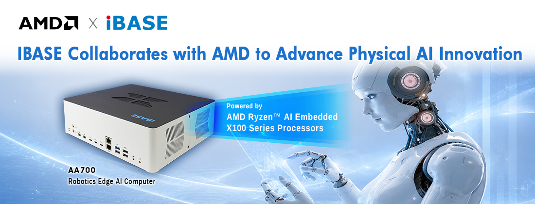 Designed for rugged, always-on physical AI deployments, the industrial-grade AA700 delivers scalable performance through AMD Ryzen AI Embedded X100 Series processors